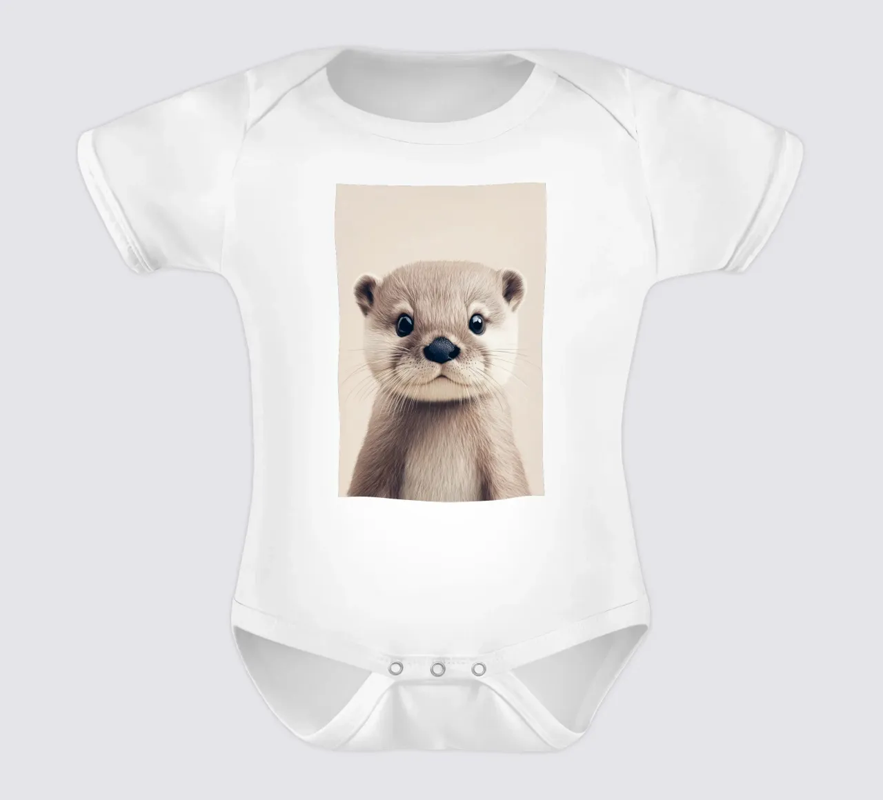 HeldIn #11: Otter Kurzarm Babybody von farbenhelden