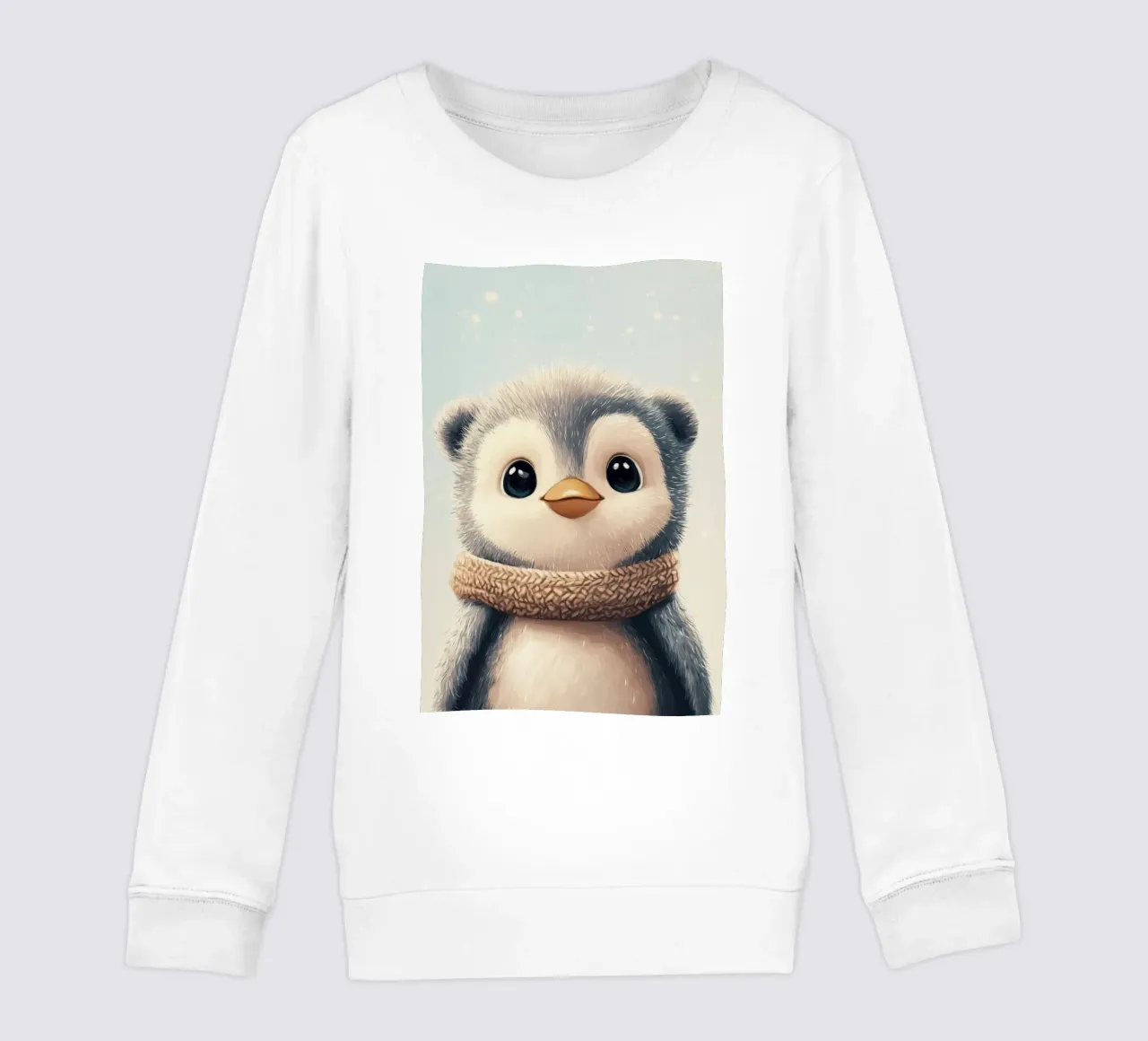 Eroe #12: Pinguino in inverno felpa bambino da farbenhelden