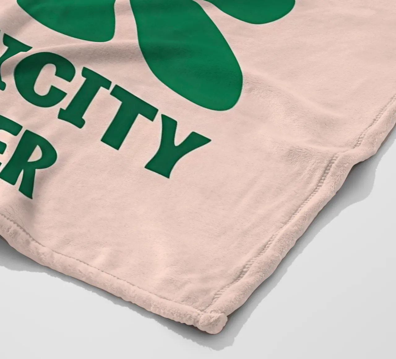 Authentic Bloom fleece blanket by inspirational quote