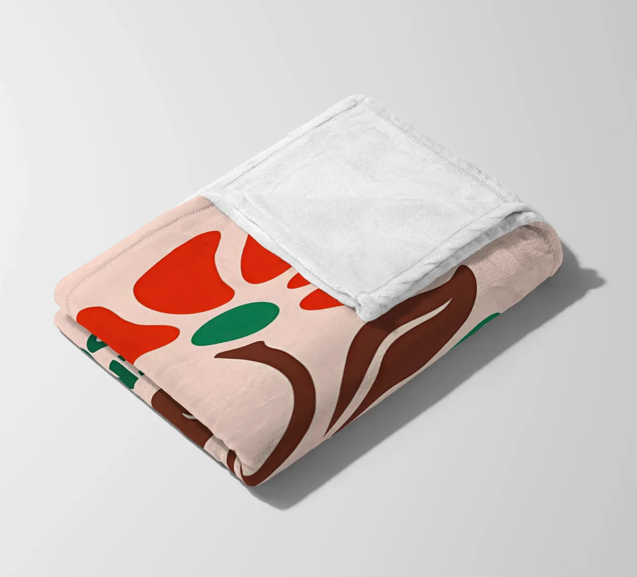 Authentic Bloom fleece blanket by inspirational quote