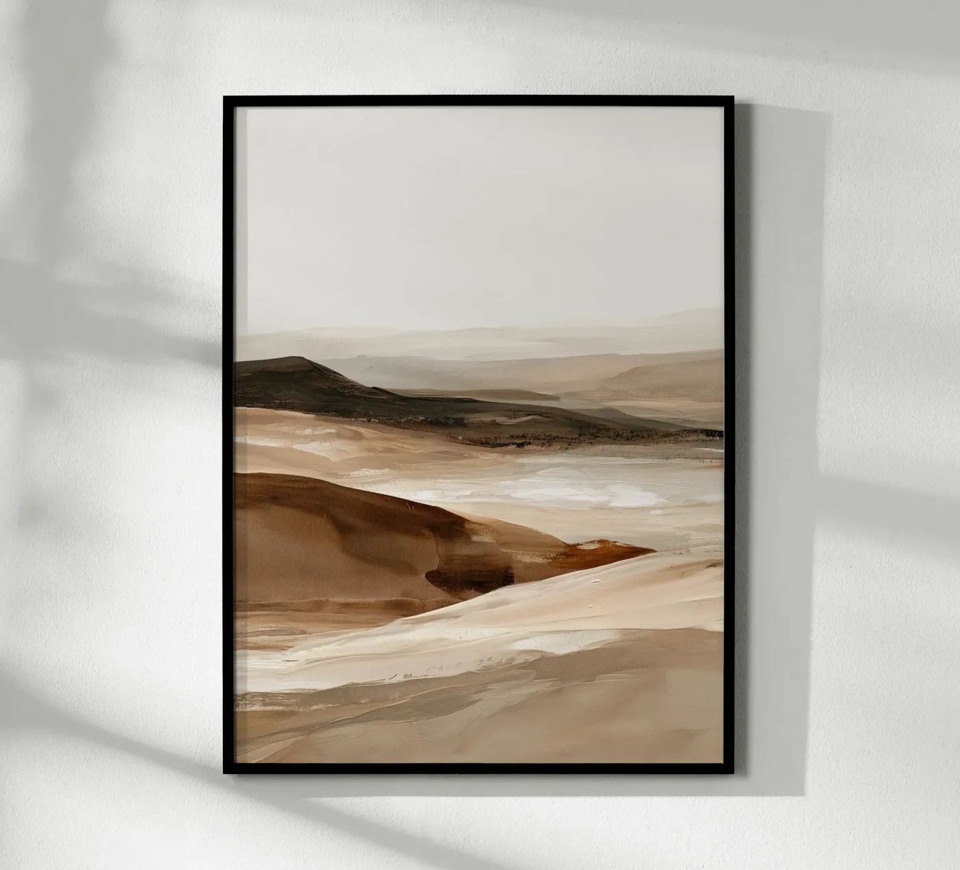 Minimal Desert Landscape poster by Flow Line 2