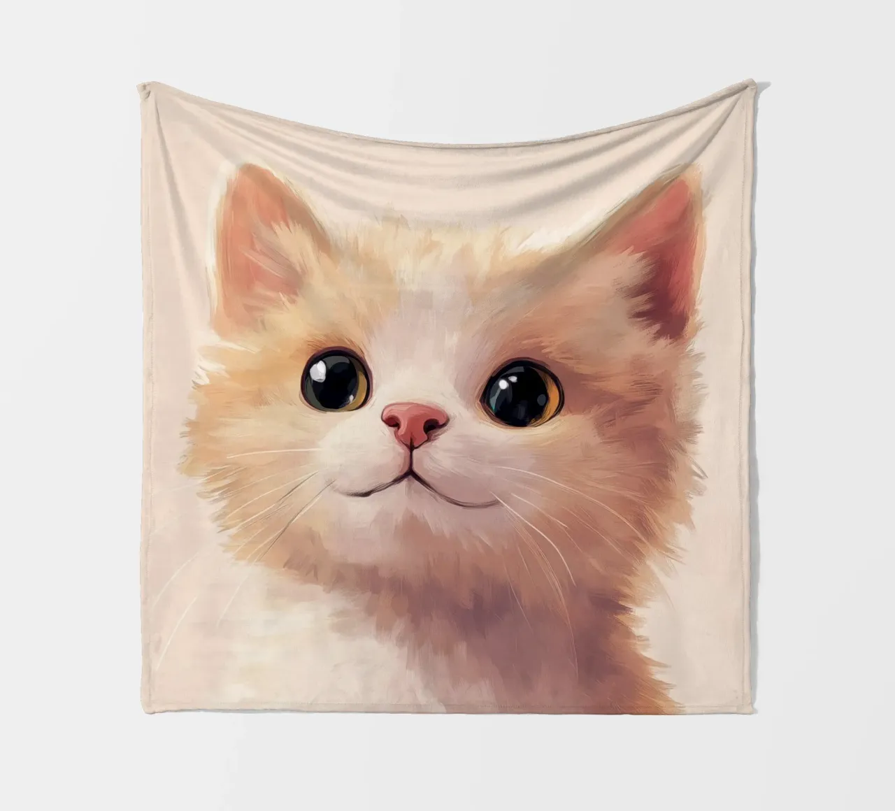 HeldIn #13: Katze Fleecedecke von farbenhelden