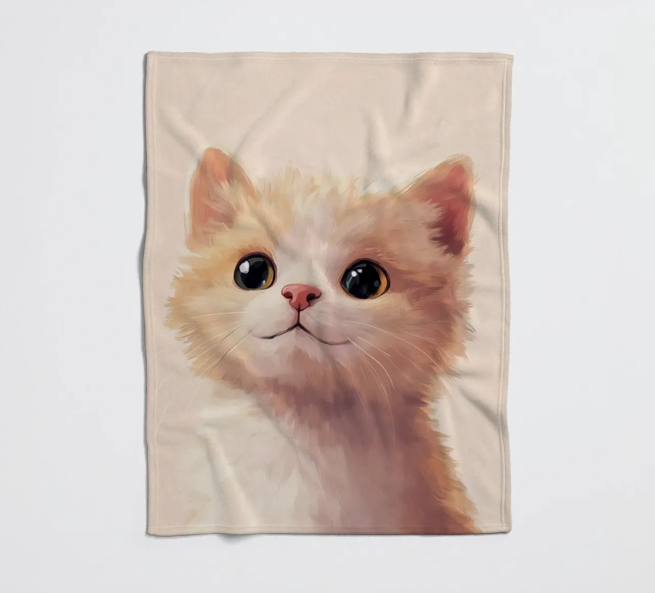 HeldIn #13: Katze Fleecedecke von farbenhelden