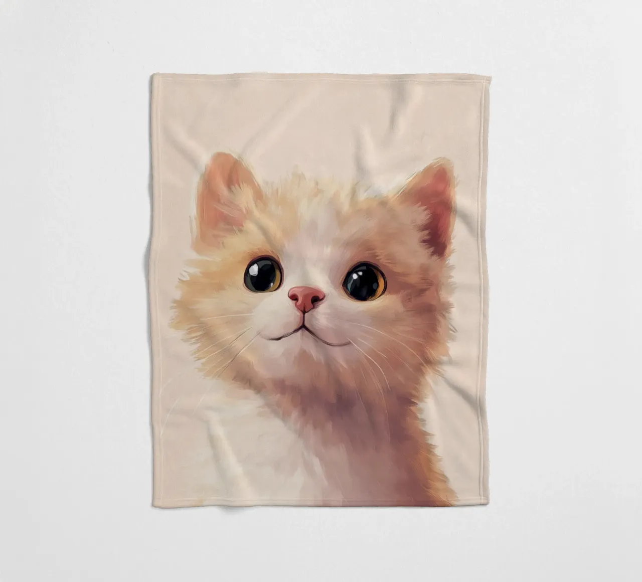 HeldIn #13: Katze Fleecedecke von farbenhelden
