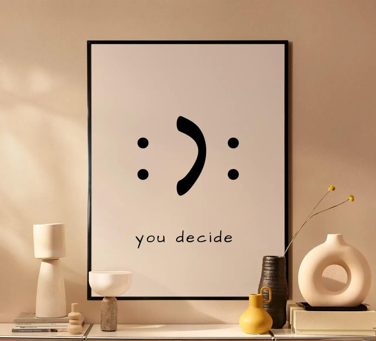decidi tu poster con telaio in plastica da ArtDesign by KBK