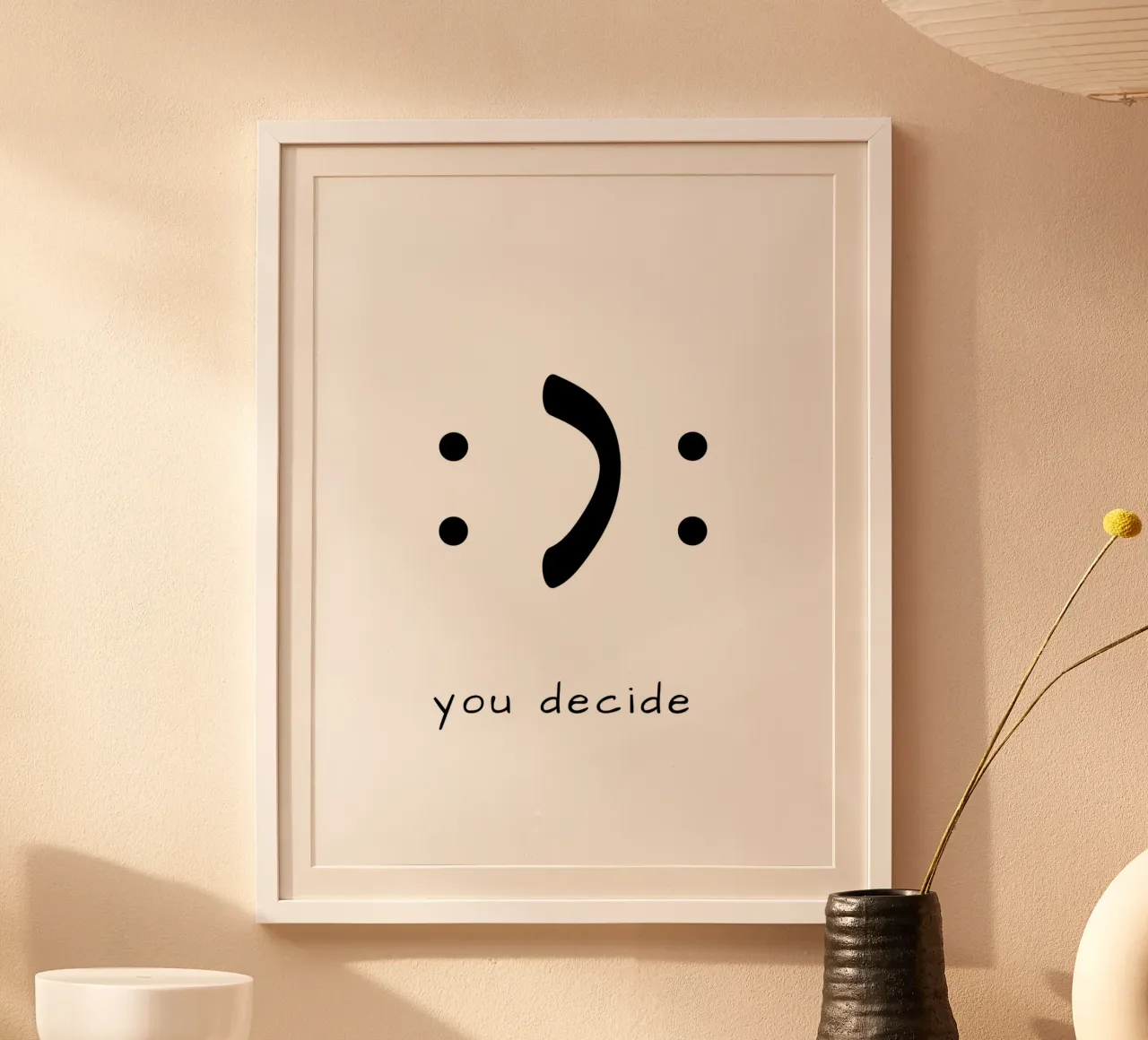 decidi tu poster con telaio in plastica da ArtDesign by KBK