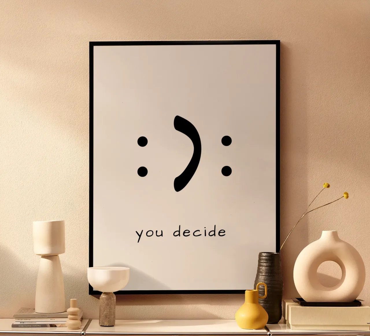 decidi tu poster con telaio in plastica da ArtDesign by KBK