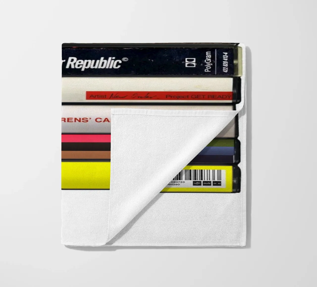 New Order - Album raccolti - Stampa su cassetta telo mare da MrMustardPrints