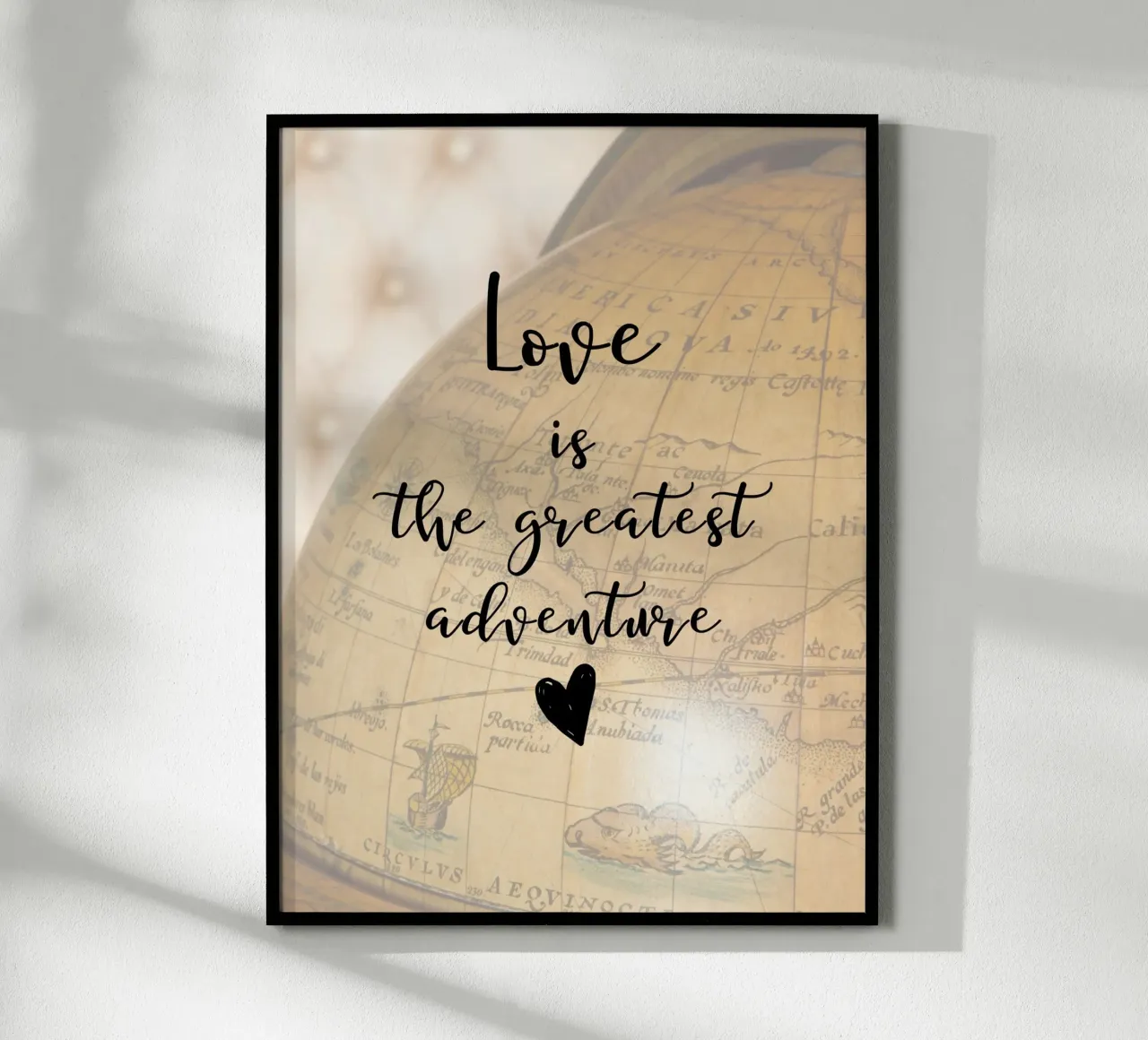 L'amore è la più grande avventura II poster da ArtDesign by KBK