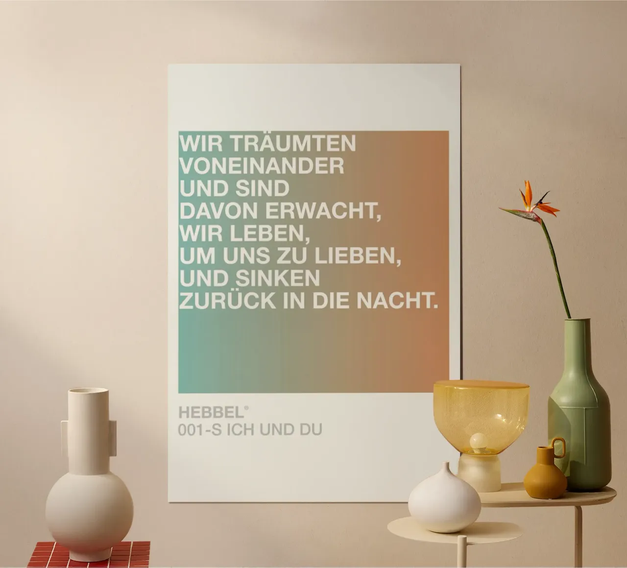 Ich und Du Light 01 carta hahnemühle da UN-TYPISCH