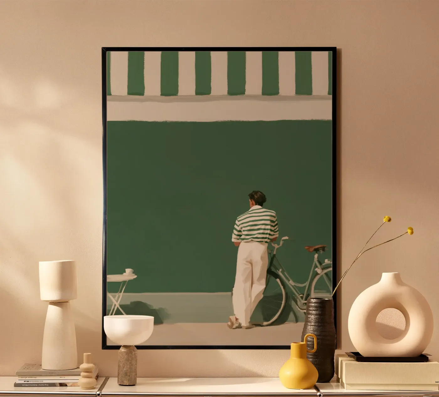 Green Ride poster da Bubblycanvas