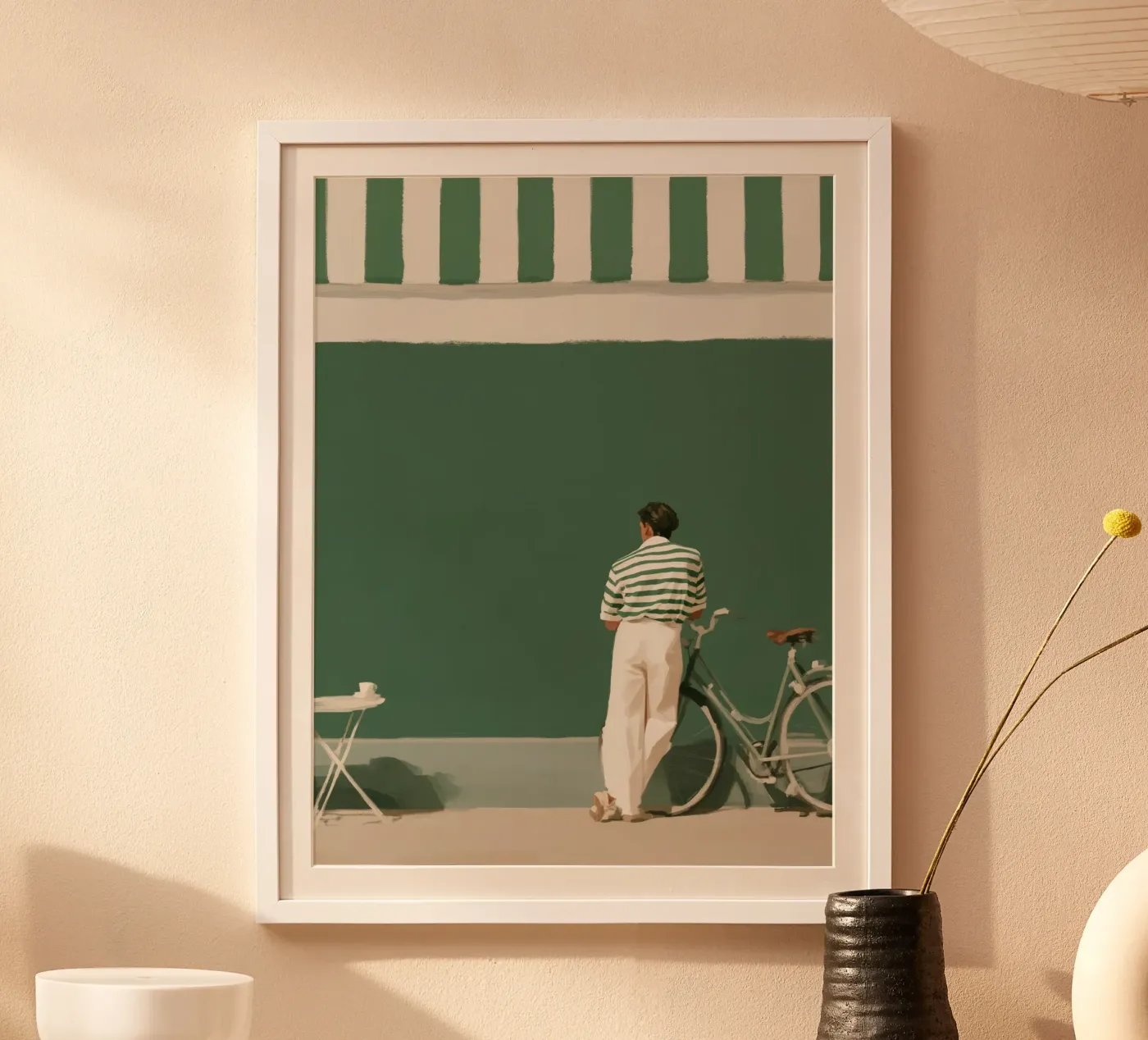 Green Ride poster da Bubblycanvas