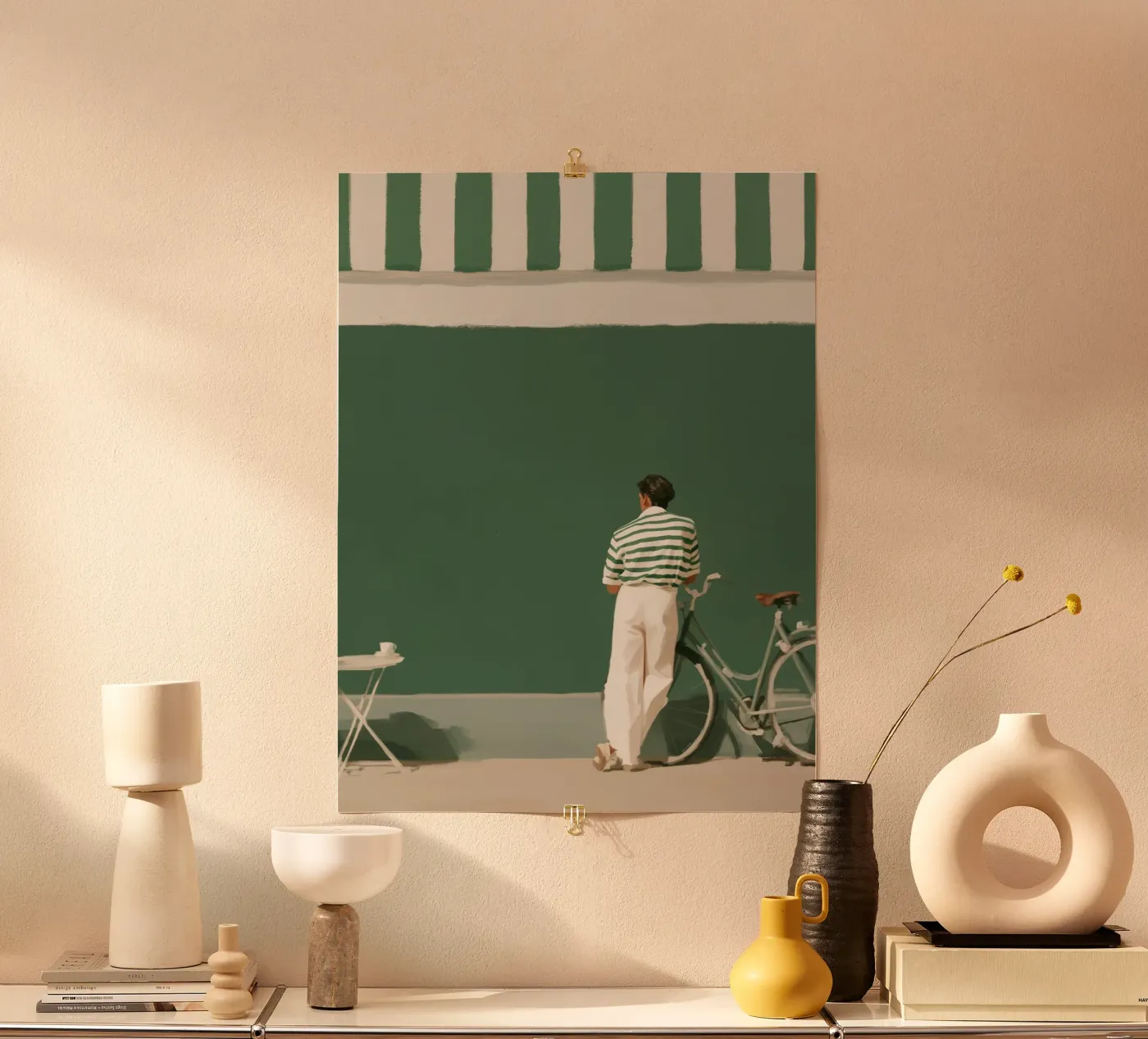 Green Ride poster da Bubblycanvas
