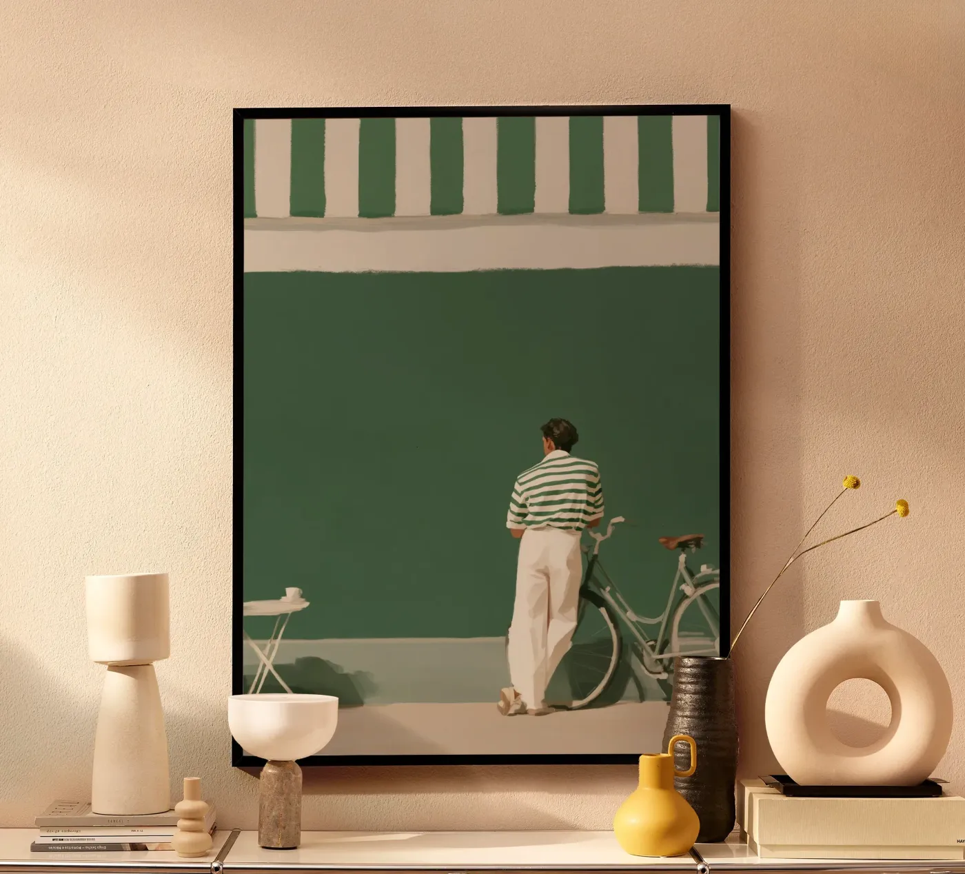 Green Ride poster da Bubblycanvas