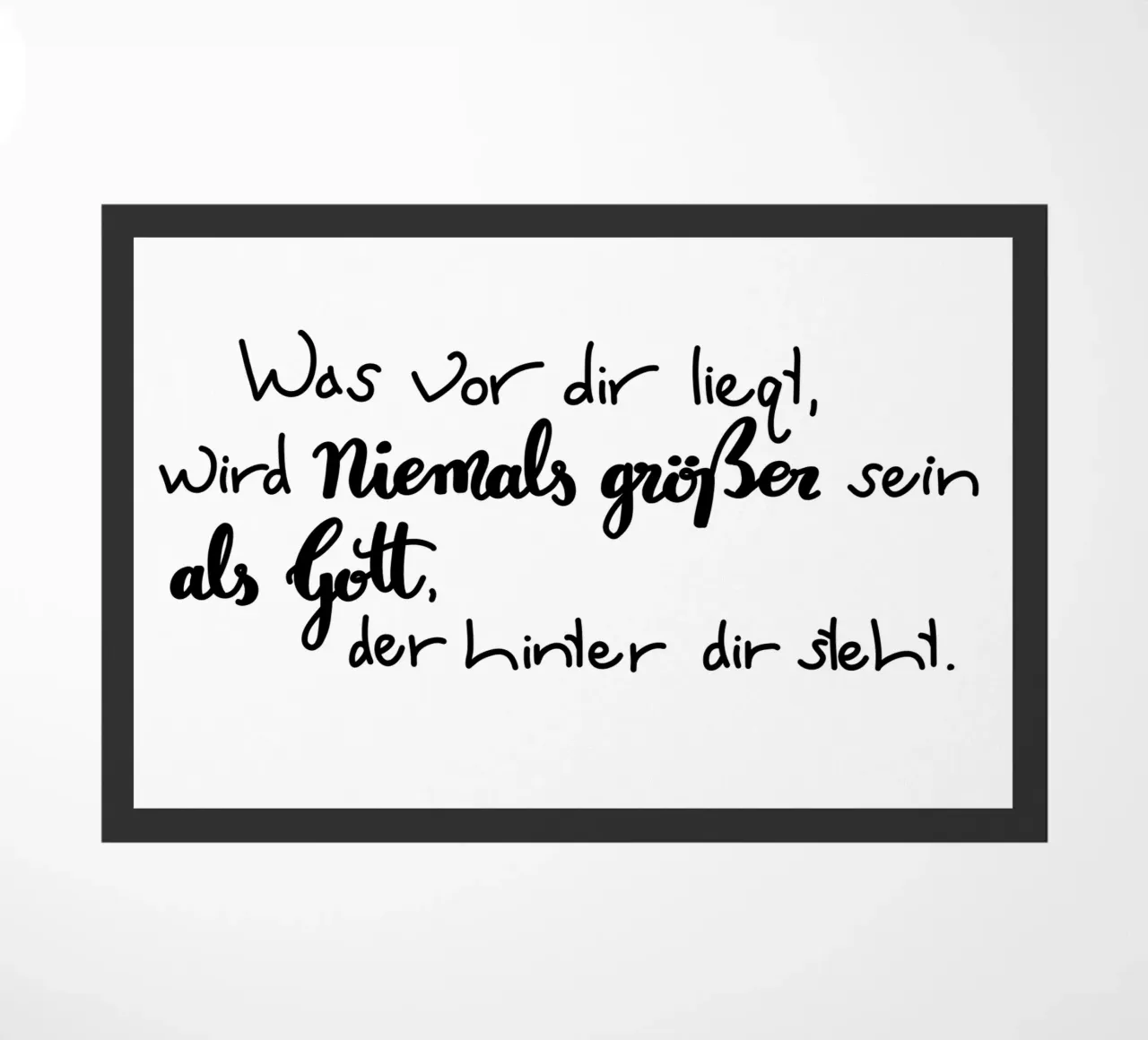 Gott stärkt  dir den Rücken zerbino da Letters of Love