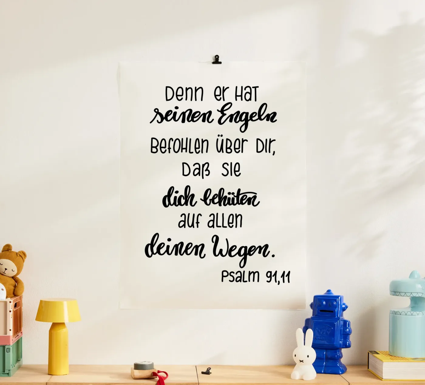 Psalm91,11 poster da Letters of Love