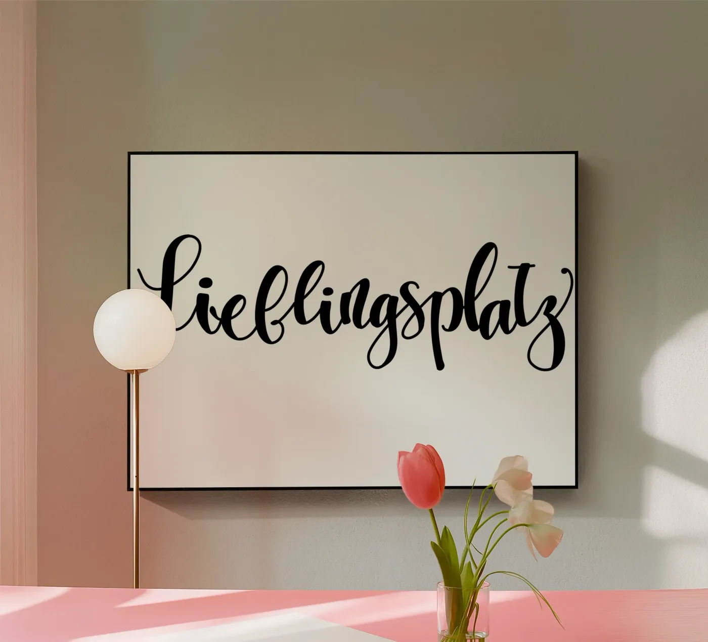 Lieblingsplatz plexiglass da Letters of Love