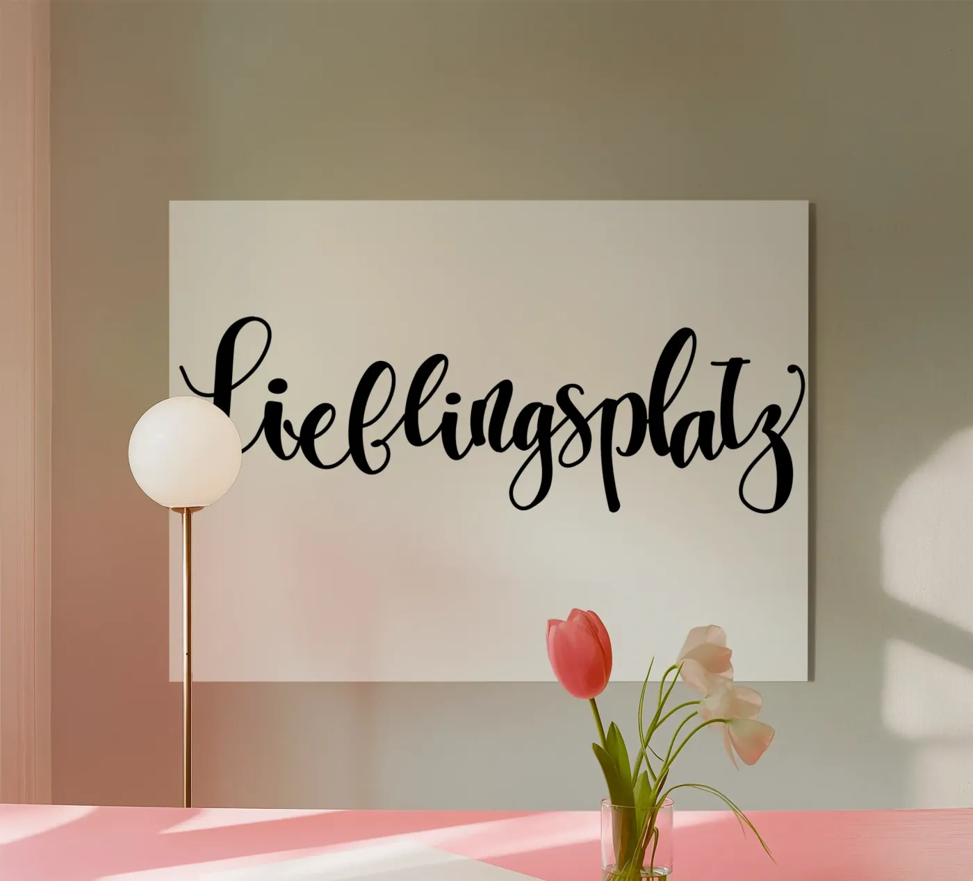 Lieblingsplatz plexiglass da Letters of Love