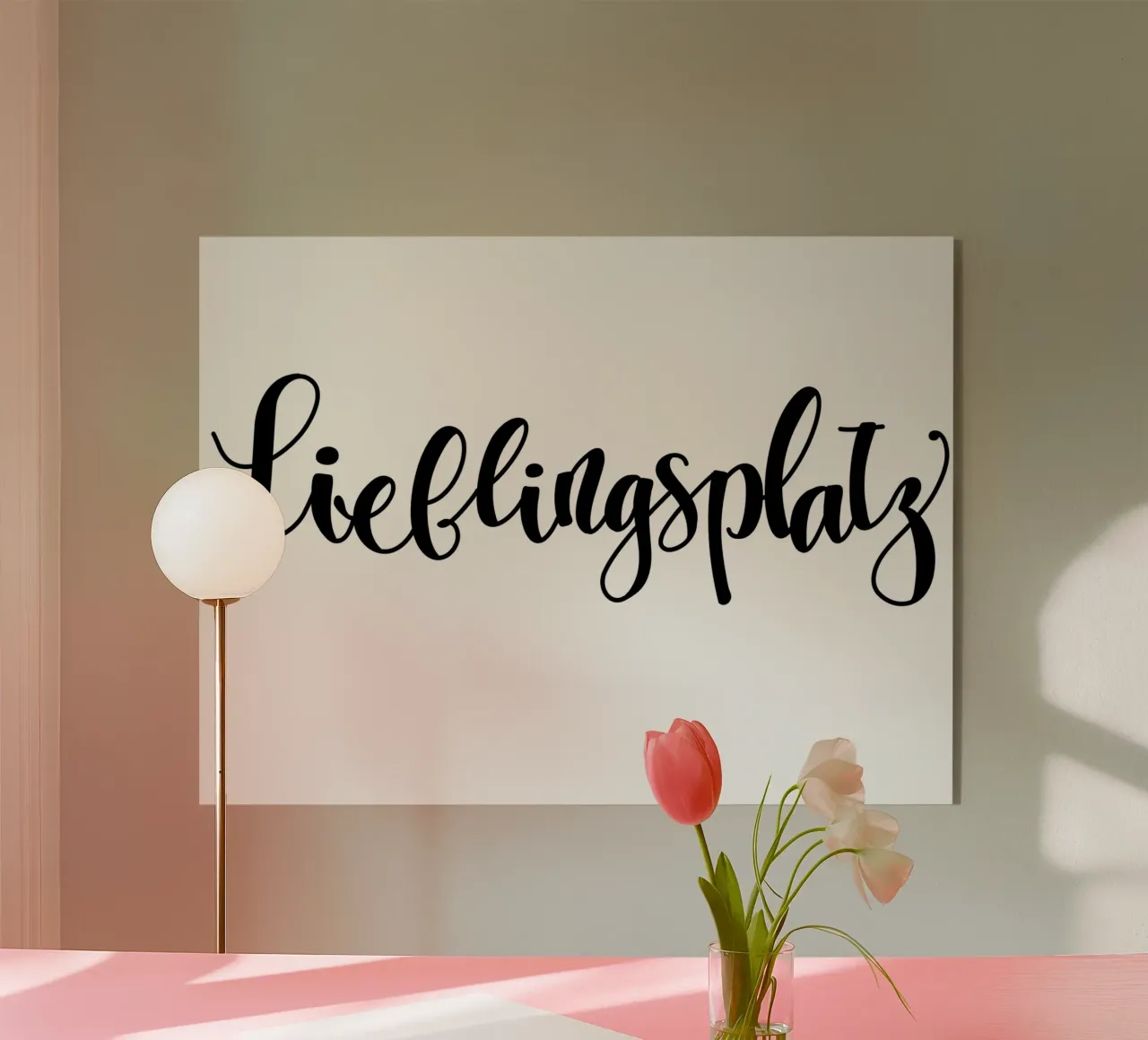 Lieblingsplatz plexiglass da Letters of Love