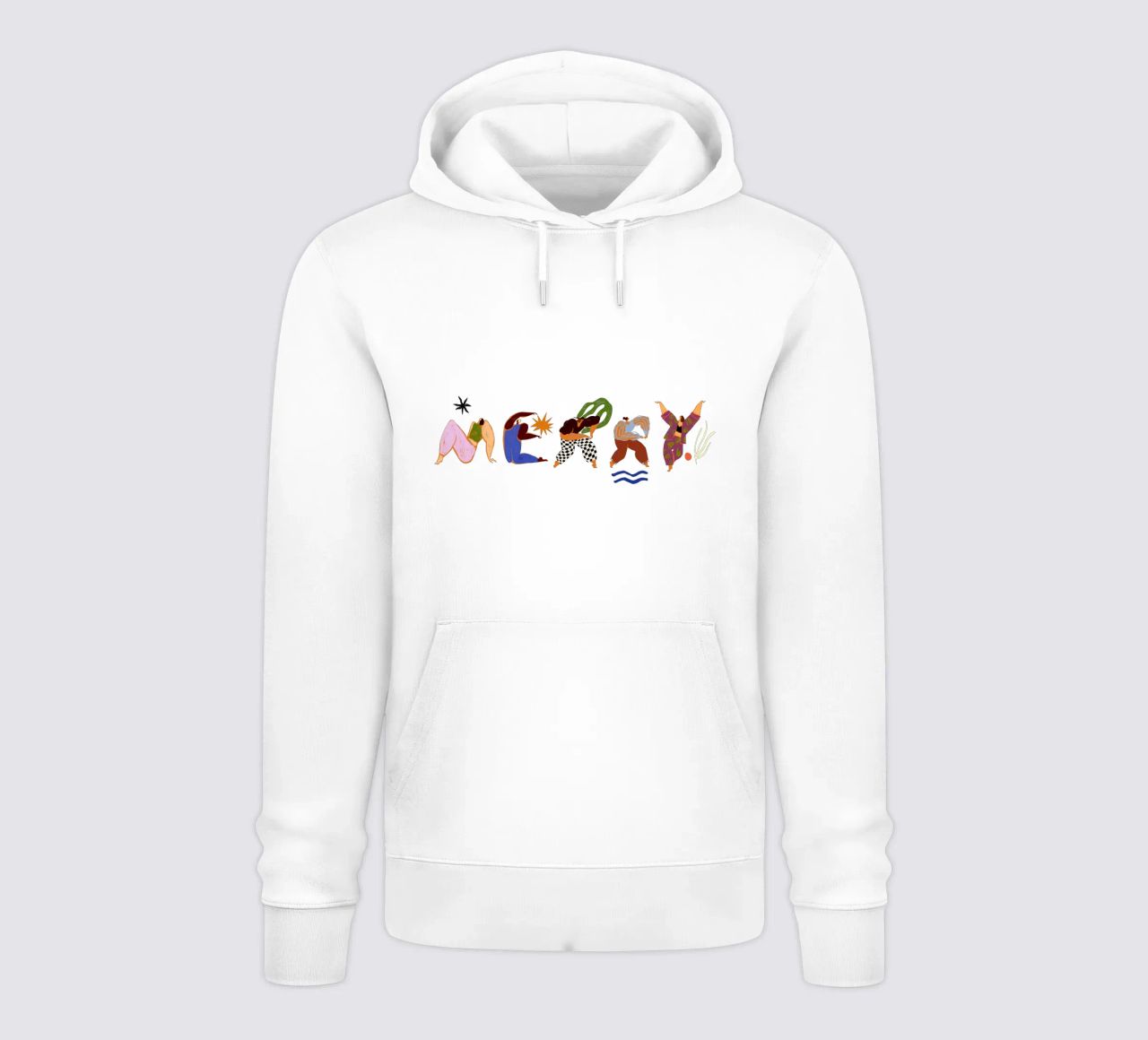 Be Merry sudadera con capucha de Arty Guava