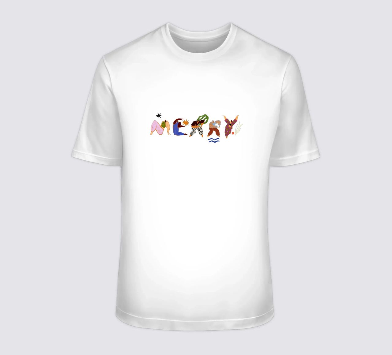 Be Merry camiseta de Arty Guava