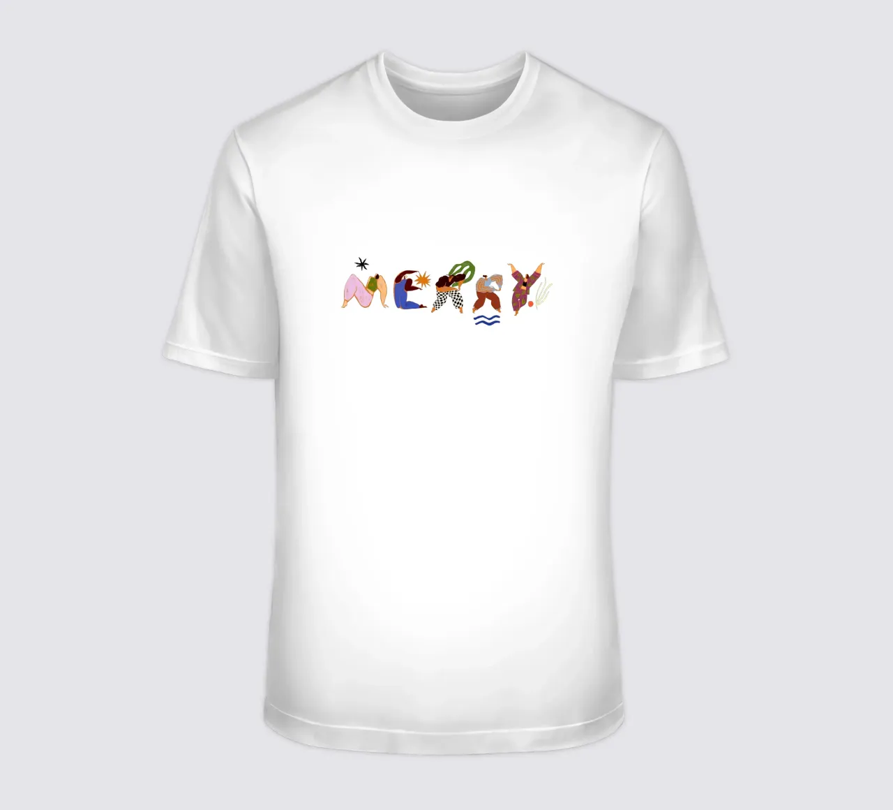 Be Merry t-shirt by Arty Guava