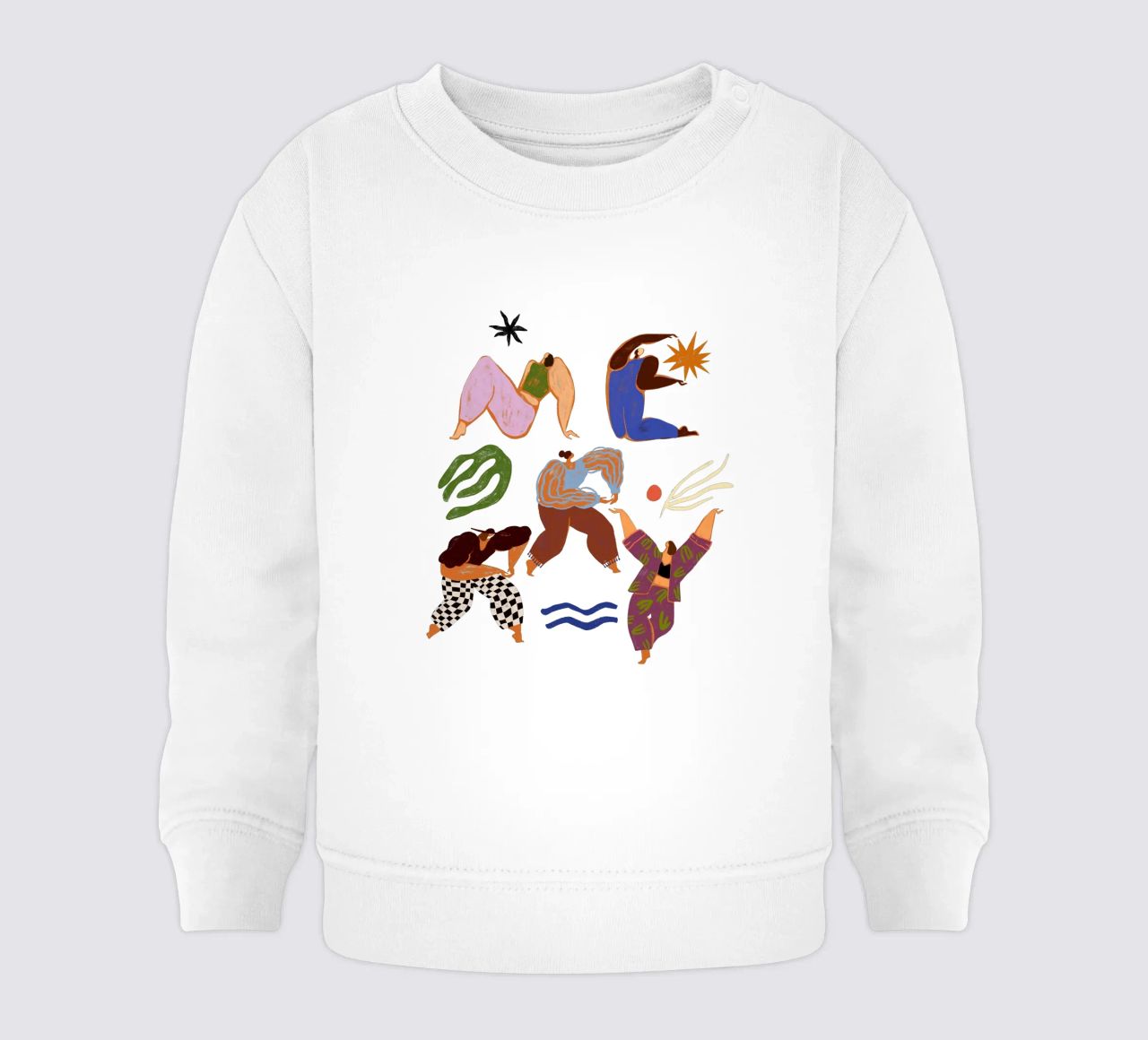 Be Merry sudadera de bebé de Arty Guava