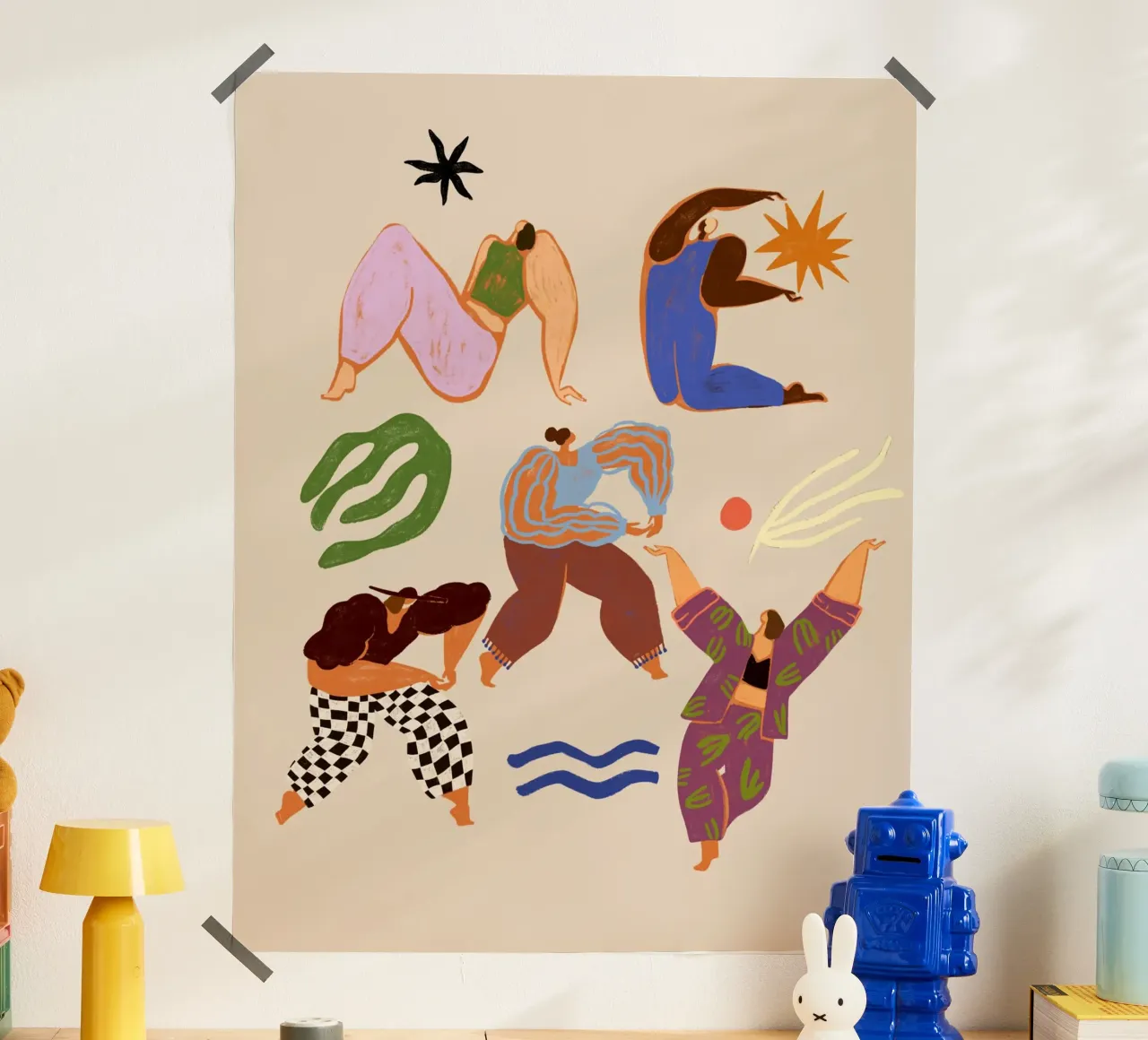 Be Merry poster da Arty Guava