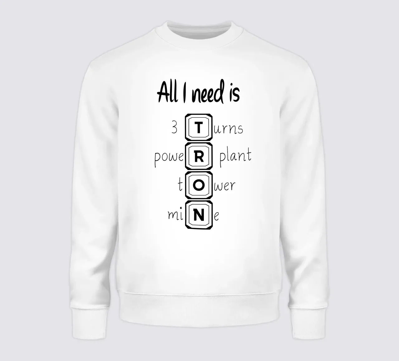 Tutto ciò di cui ho bisogno è TRON felpa da Loobs