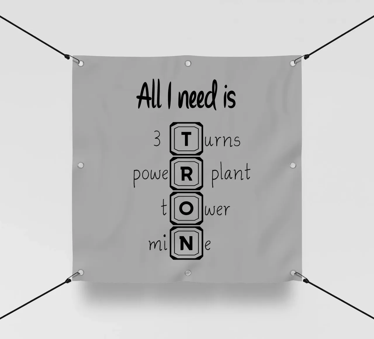 Tutto ciò di cui ho bisogno è TRON telo in pvc da Loobs