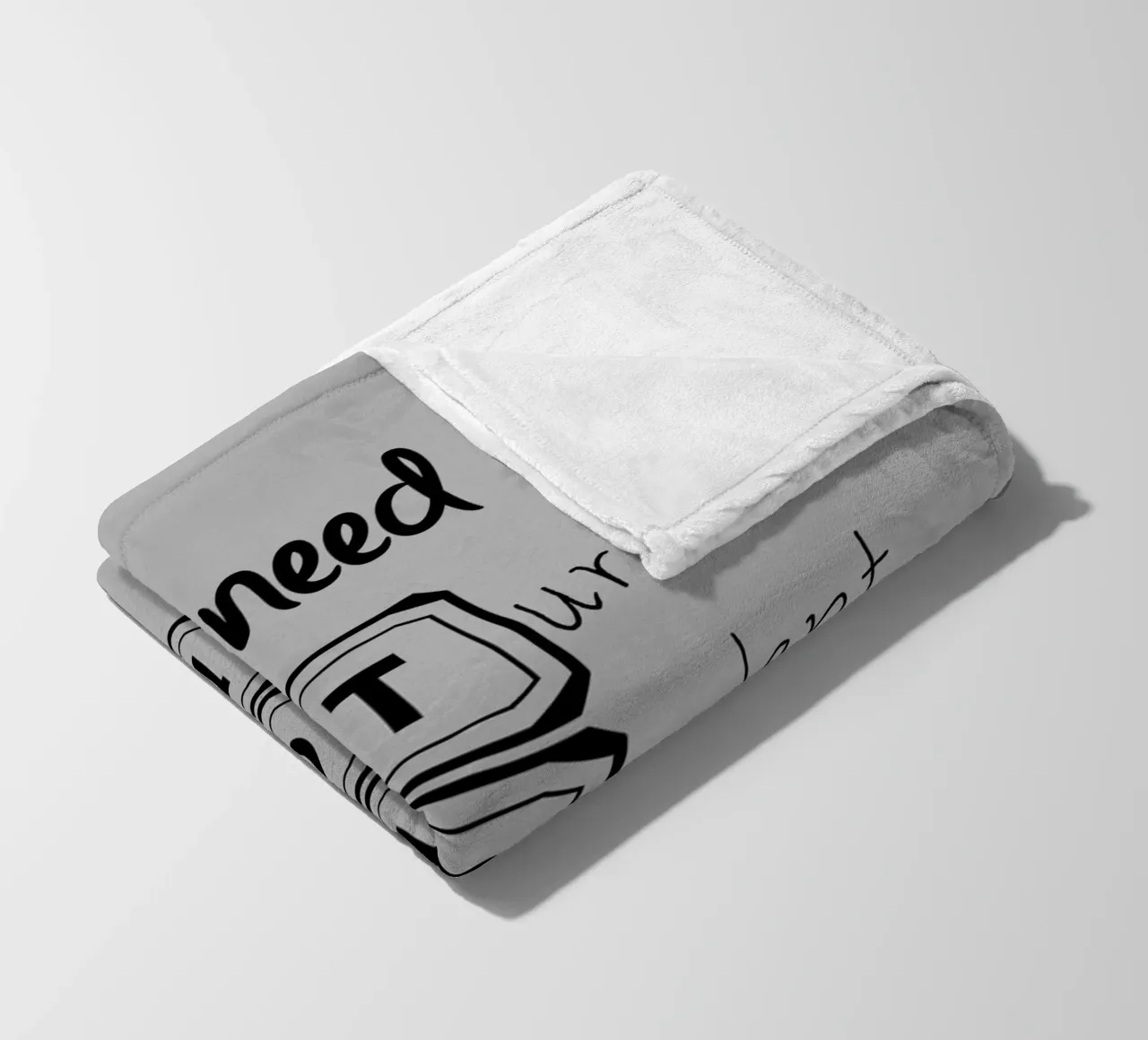 All i need is TRON fleece blanket by Loobs