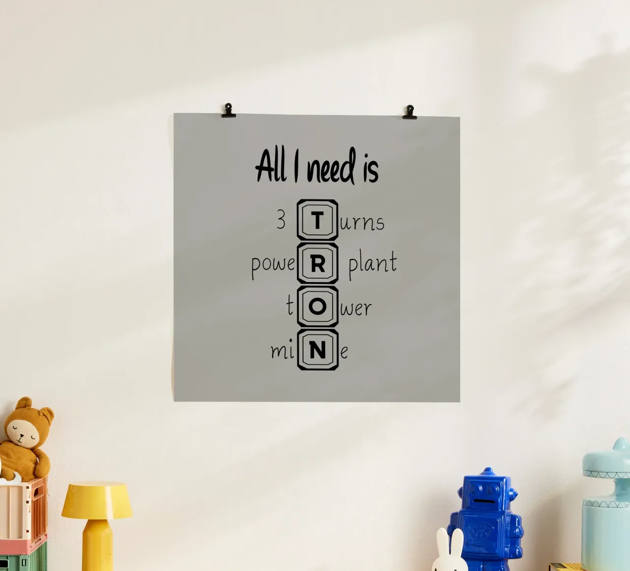 All i need is TRON hahnemühle by Loobs
