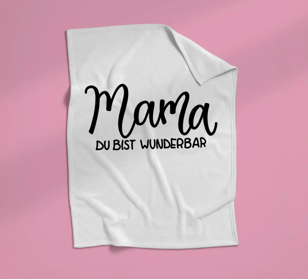 Mamma sei meravigliosa coperta in pile da Letters of Love