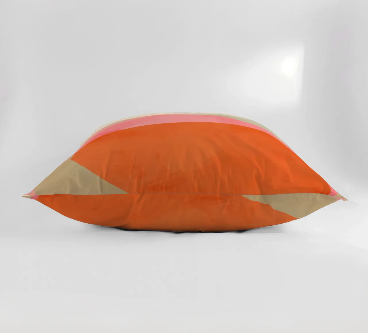 Abstract Shapes 12 | Raspberry, Vanilla, Mint, Orange cuscino da sabidussi