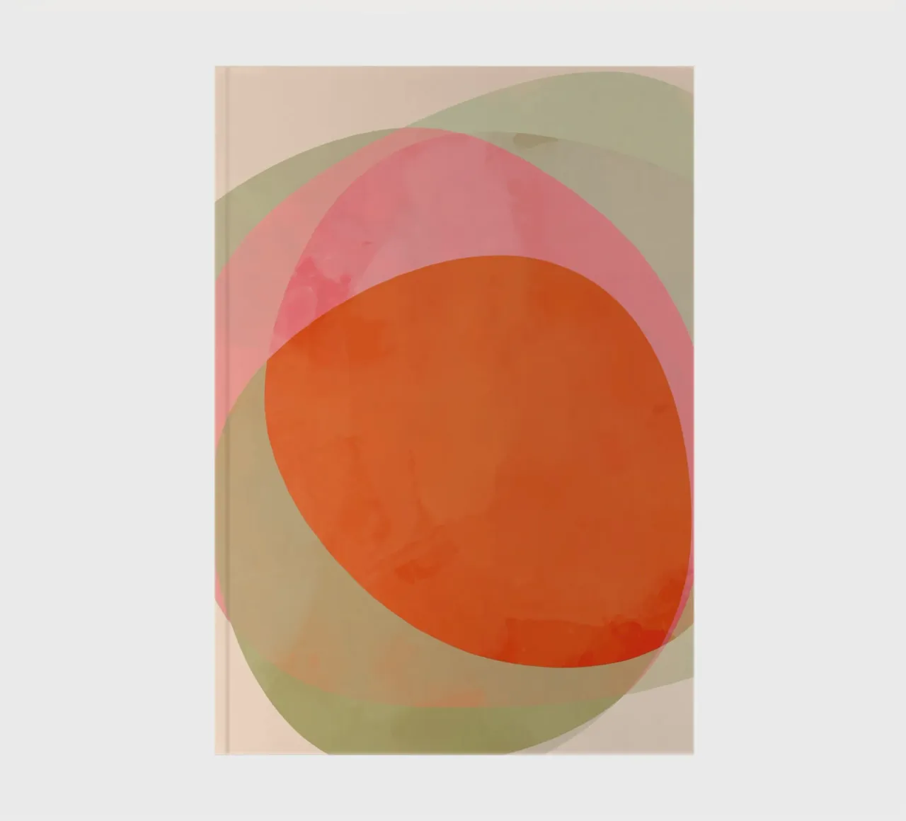 Abstract Shapes 12 | Raspberry, Vanilla, Mint, Orange diario da sabidussi