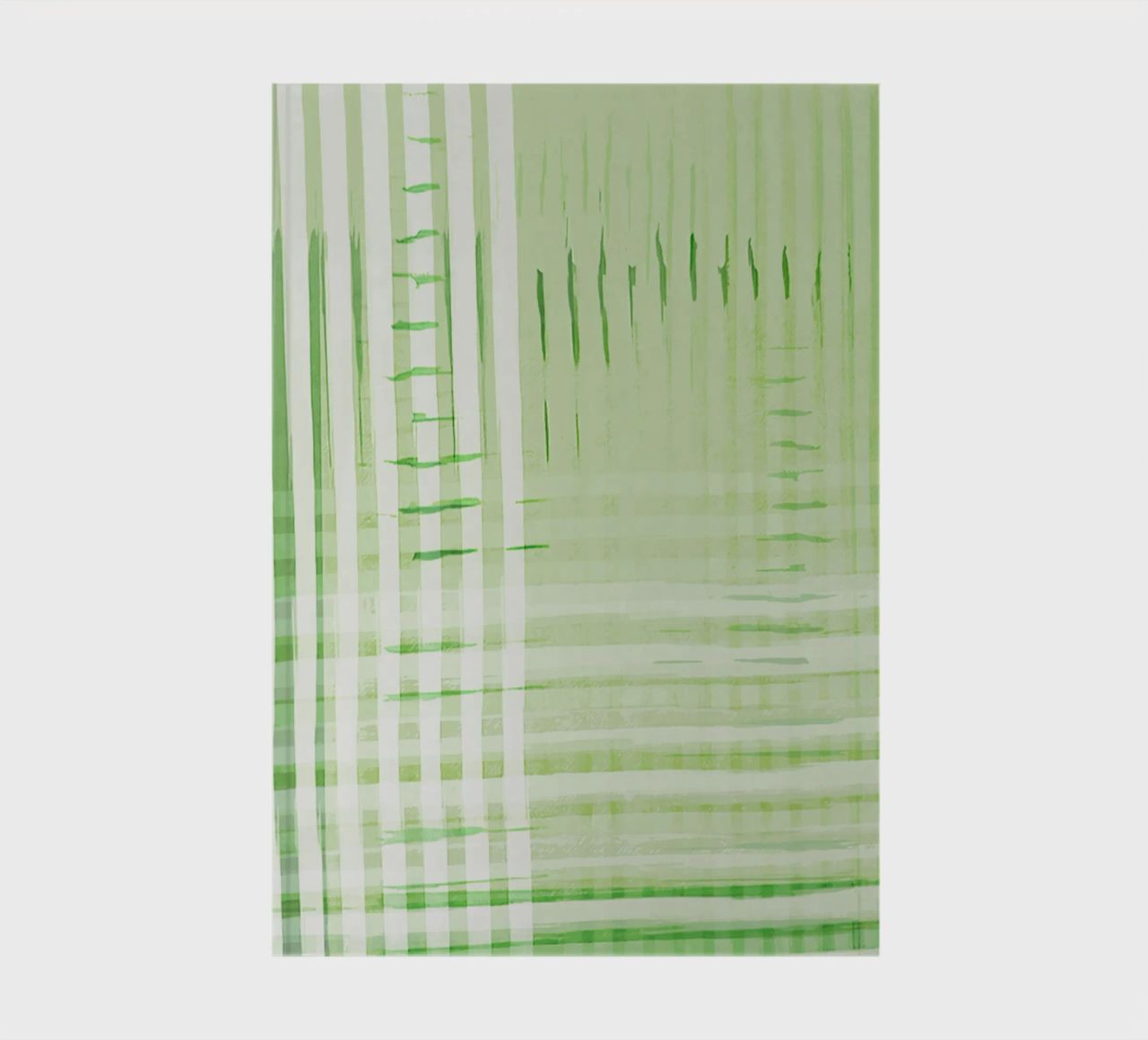Abstract Shapes | Deconstructed Checkers | Spring Green notebook by sabidussi