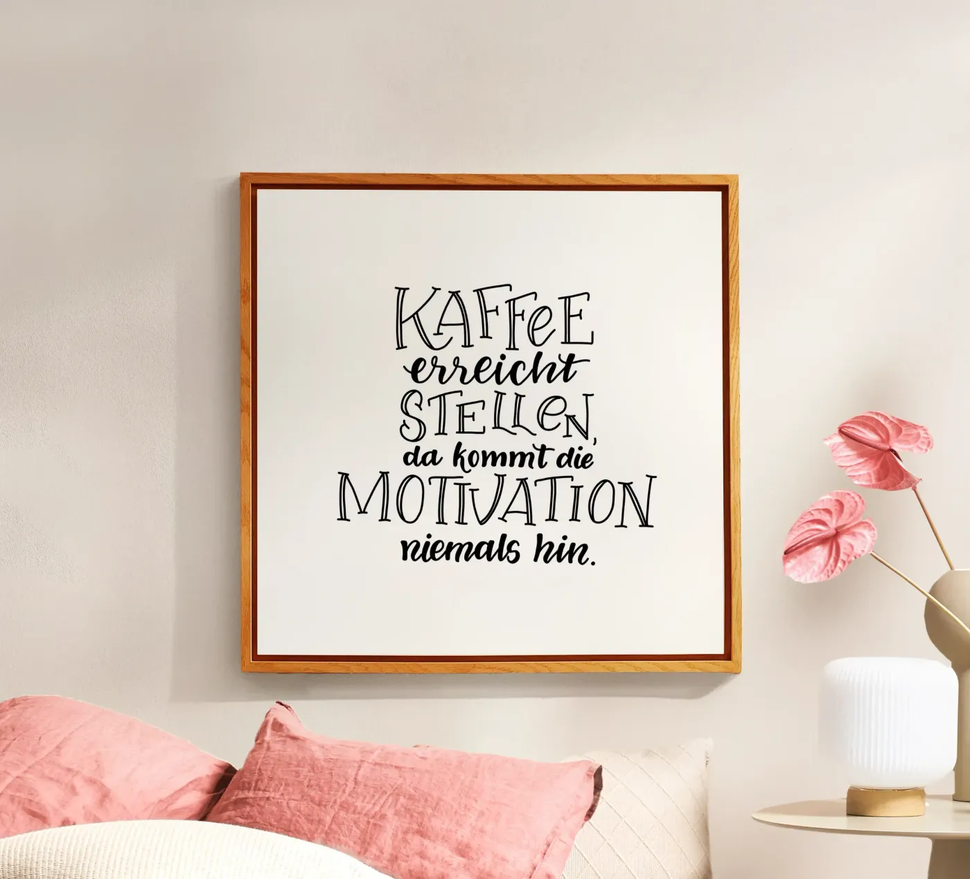Kaffeeliebe Acryl-Glas von Letters of Love