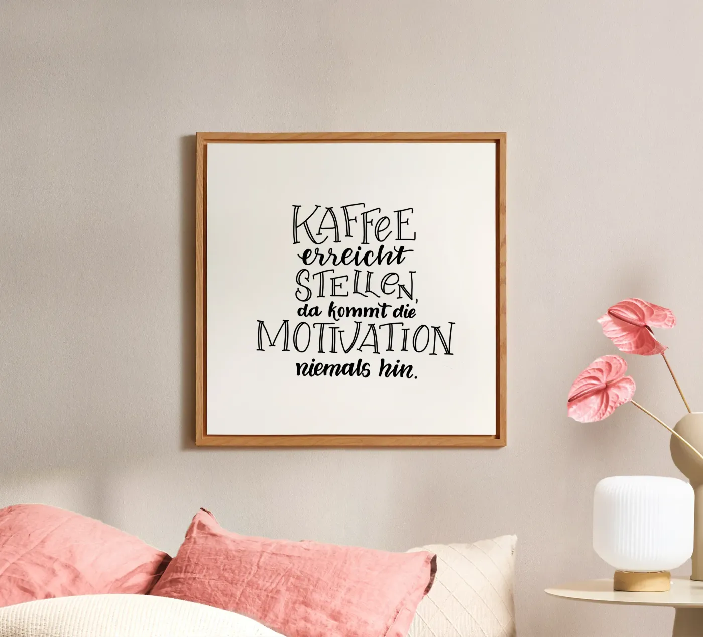Kaffeeliebe alluminio dibond da Letters of Love
