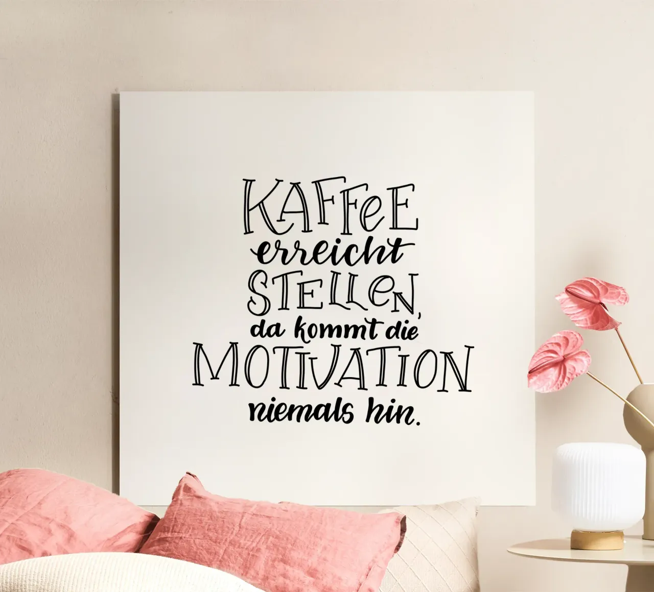 Kaffeeliebe alluminio dibond da Letters of Love