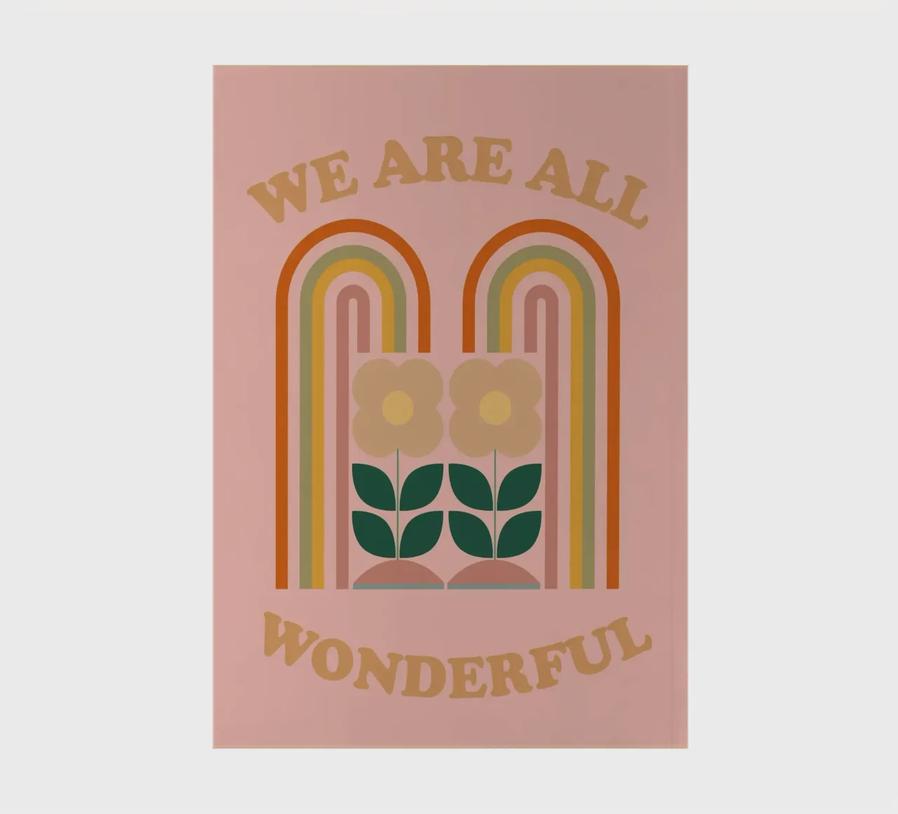 We Are All Wonderful 2 notebook by Gaite