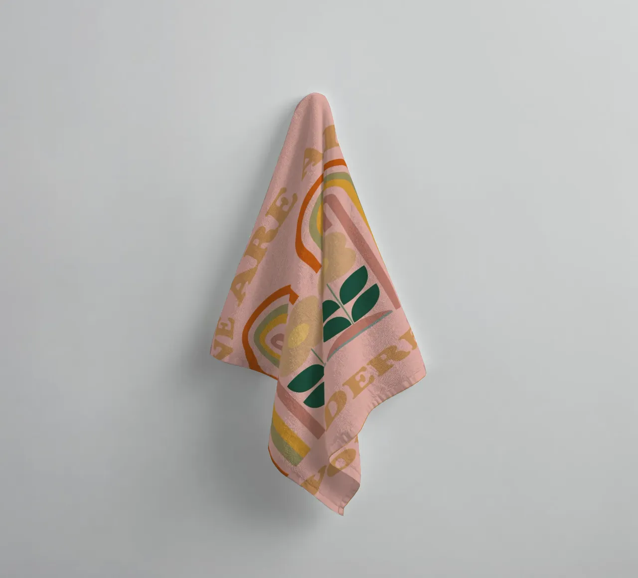 We Are All Wonderful 2 towel by Gaite