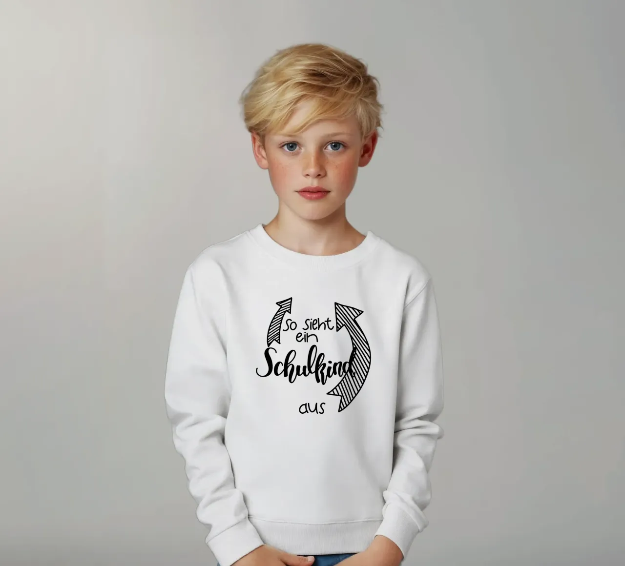 Schulkind felpa bambino da Letters of Love