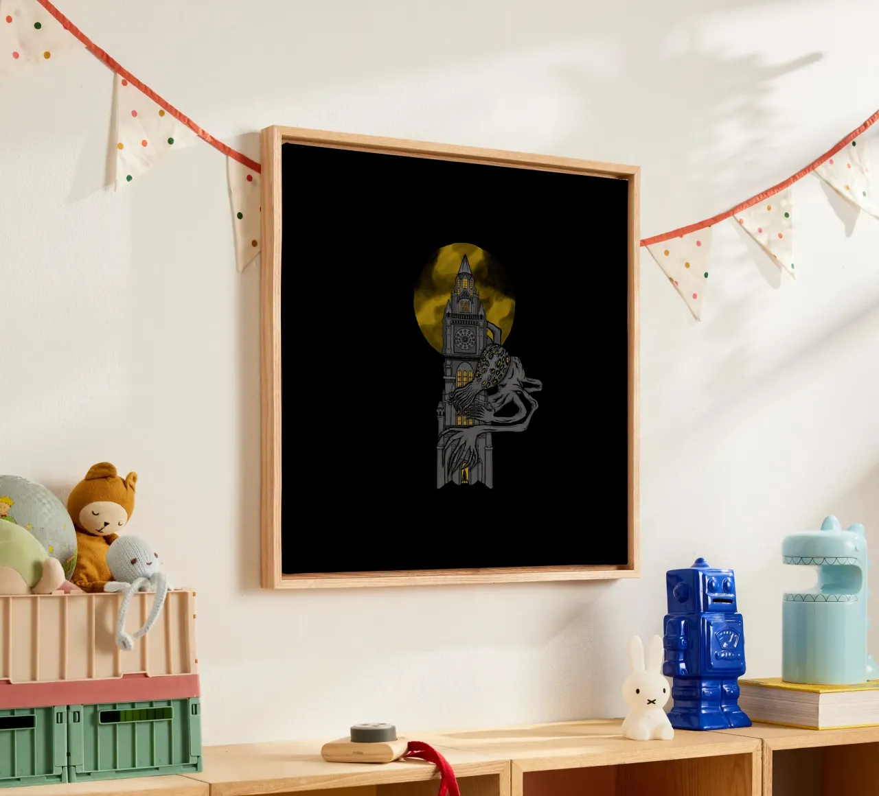 Amigdala sulla torre tela da Loobs
