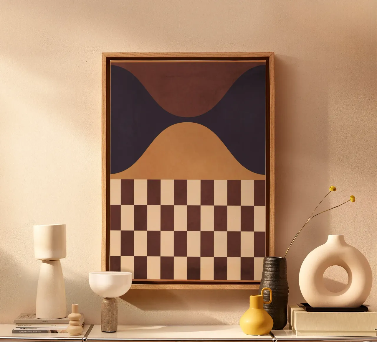 Geometric Abstraction 262 canvas by Gaite