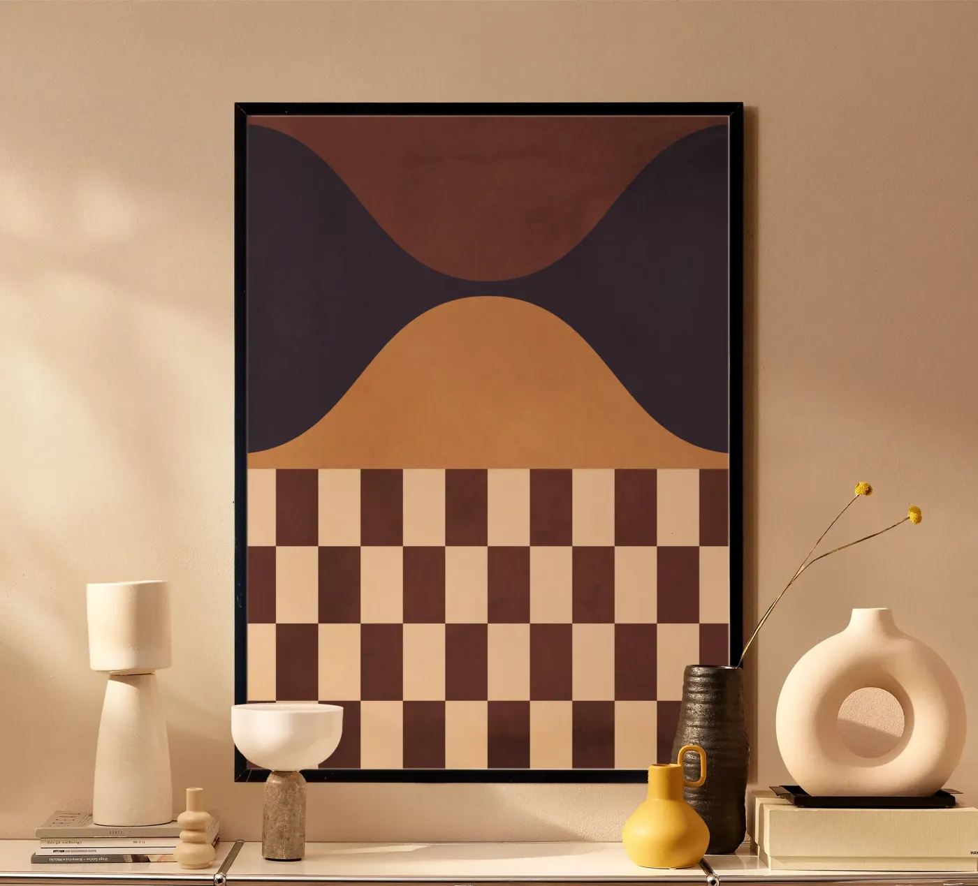 Geometric Abstraction 262 poster by Gaite
