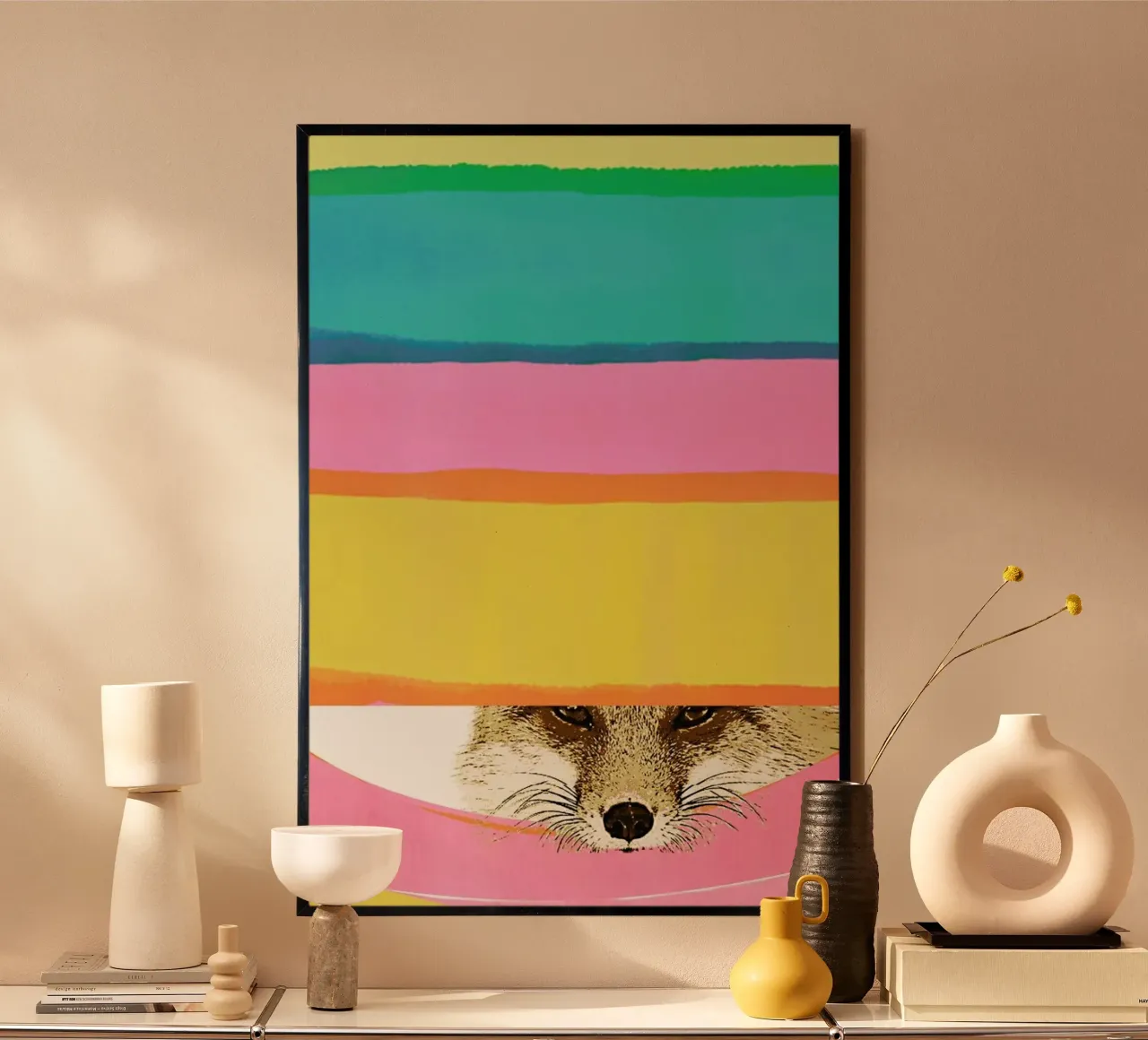 Daydreaming Fox poster da Rococco LA