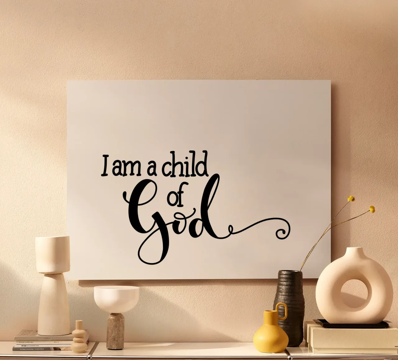 I am a Child of God alluminio dibond da Letters of Love