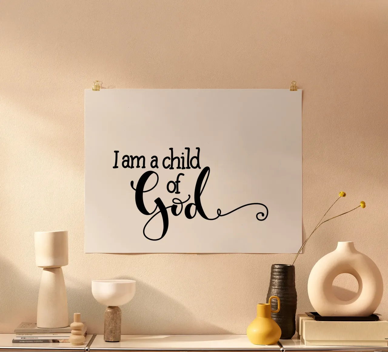 I am a Child of God poster da Letters of Love