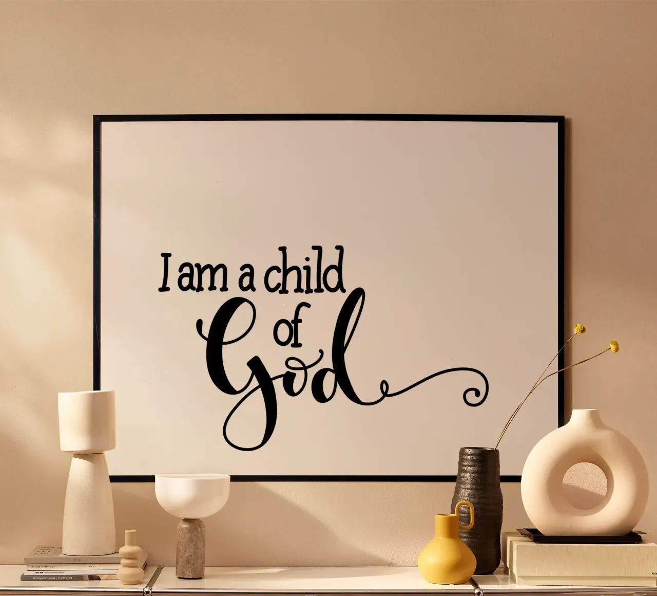 I am a Child of God poster da Letters of Love