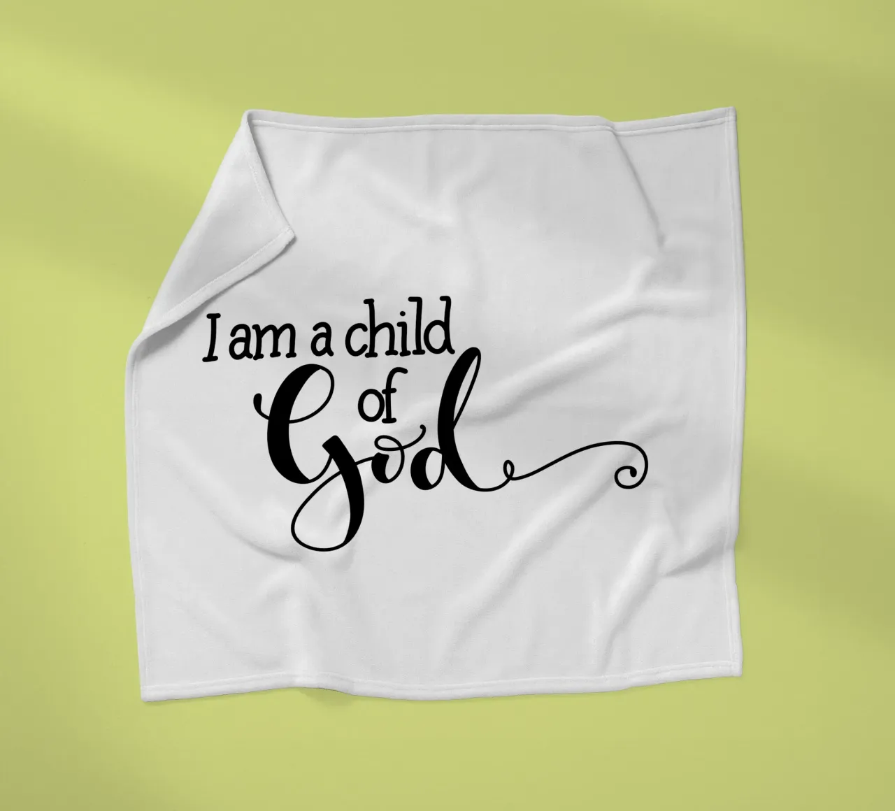I am a Child of God coperta in pile da Letters of Love